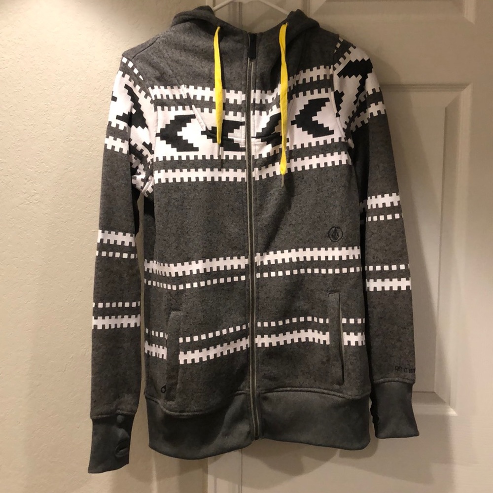 Volcom zip up hoodie